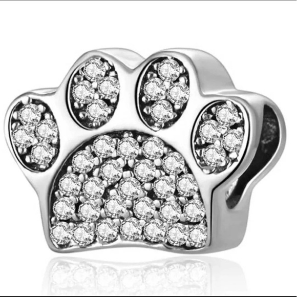 Pandora Jewelry - Pandora Sparkling Paw Print Charm